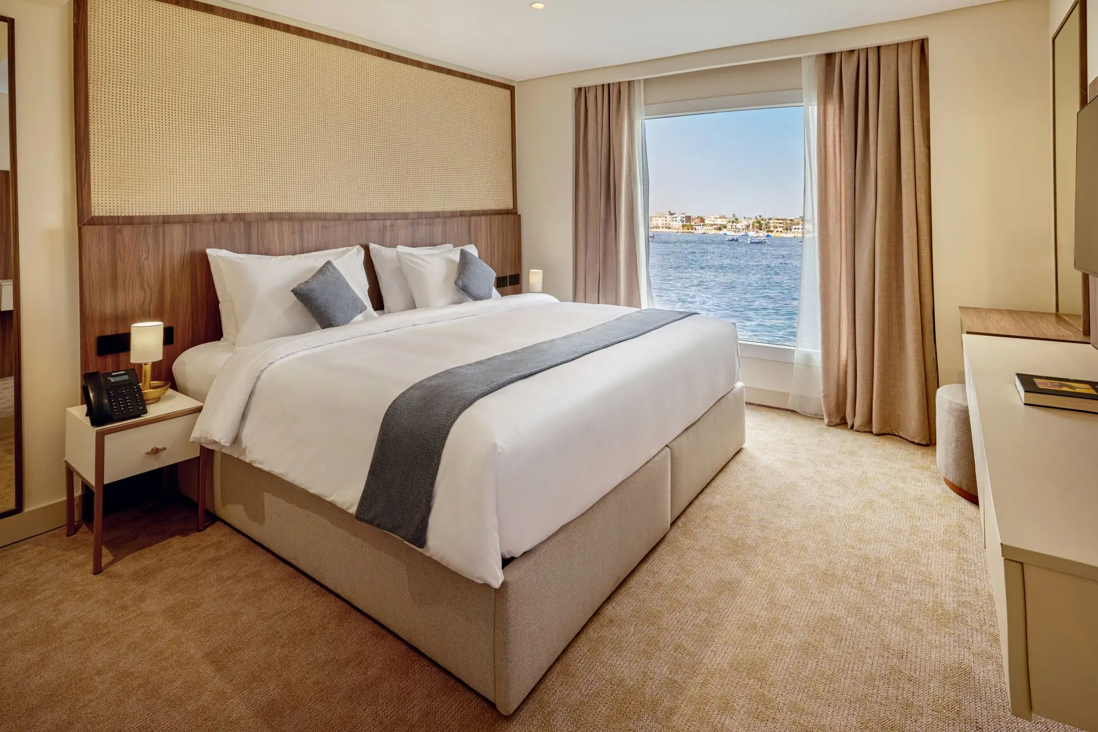 Cabin aboard the M/S Royal Serenade Nile Cruise Nile cruise